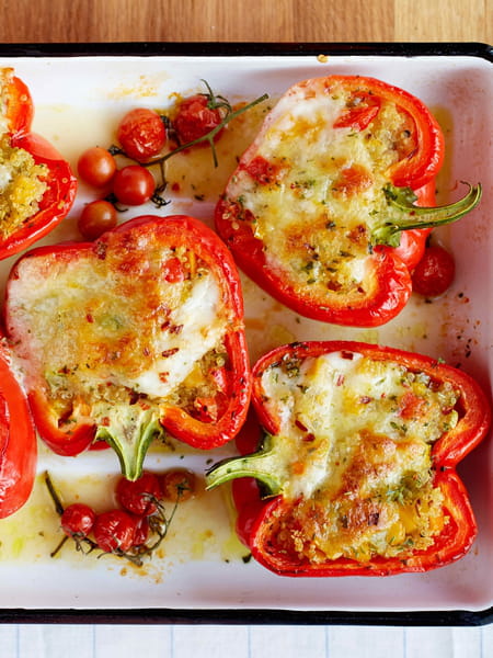 Poivrons farcis anti-gaspi